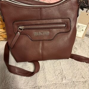 Kenneth Cole Reaction Dark Brown Crossbody Bag